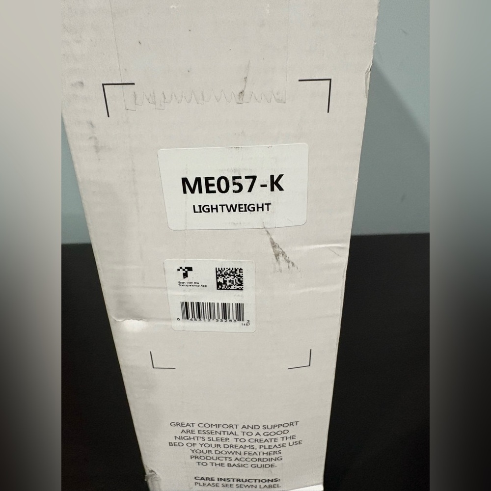 Apsmile Hotel Collection Down & Feathers Bedding - White | king - Picture 3 of 6